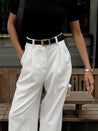 Lange Dames broek Met Hoge Taille