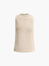 Gebreide Mouwloze Zomer Top Dames