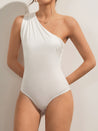 Mouwloze One-Shoulder Bodysuit Dames