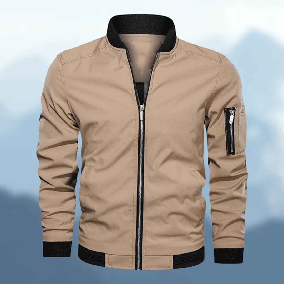 Casual Slim-fit Jasje Voor Heren - Angelo
