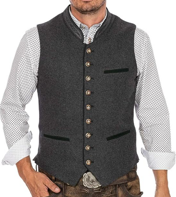 Stijlvol Heren Gilet - Norman
