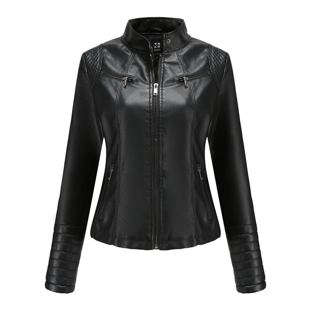 Stijlvolle Bikerjack Met Ritszakken | Winter