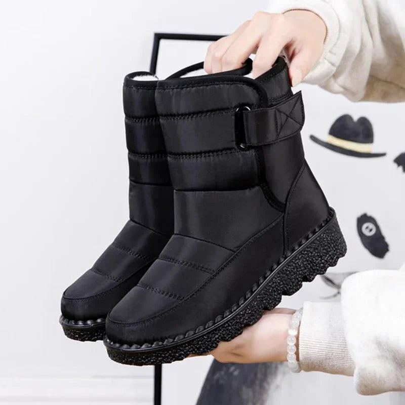 Leren Retro Laarzen Voor Dames - Alice