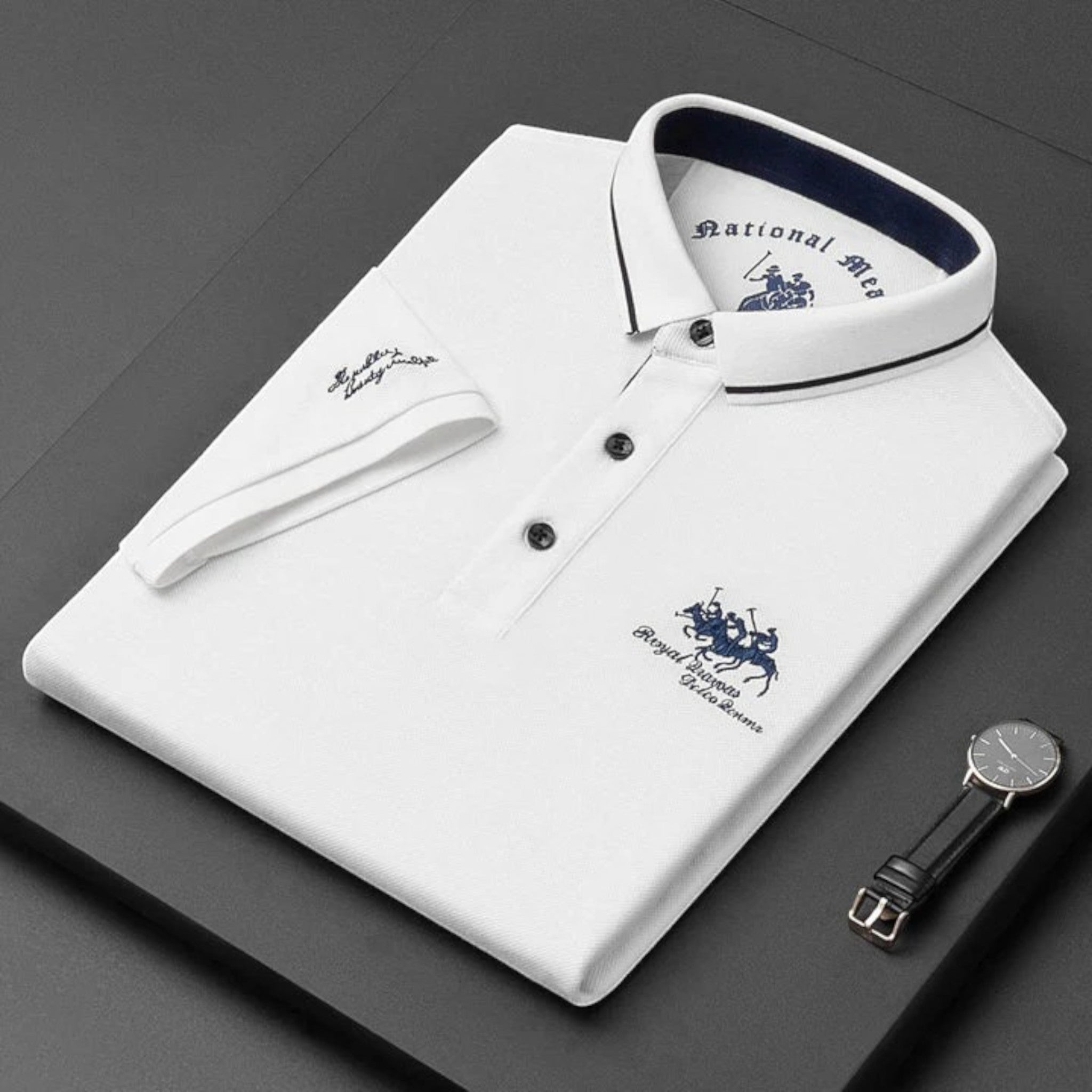 Louis | Casual Heren Poloshirt | Korte Mouwen