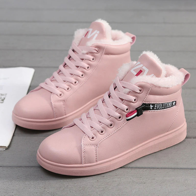 Warme Hoge Sneakers Voor Dames - Brittney