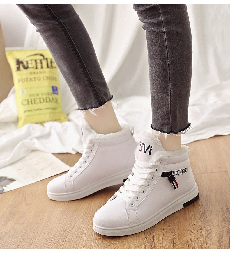 Warme Hoge Sneakers Voor Dames - Brittney