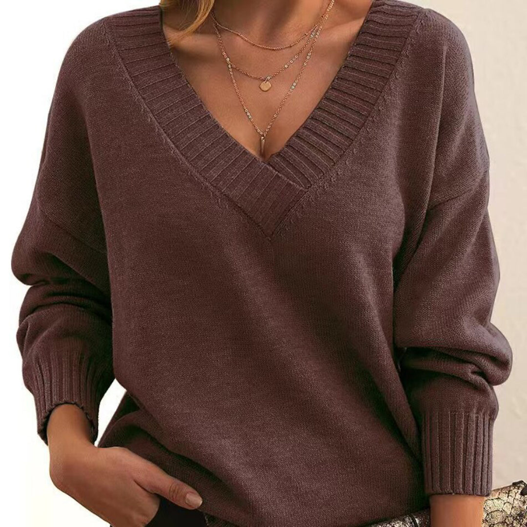 Lola - Casual Trui Met V-hals