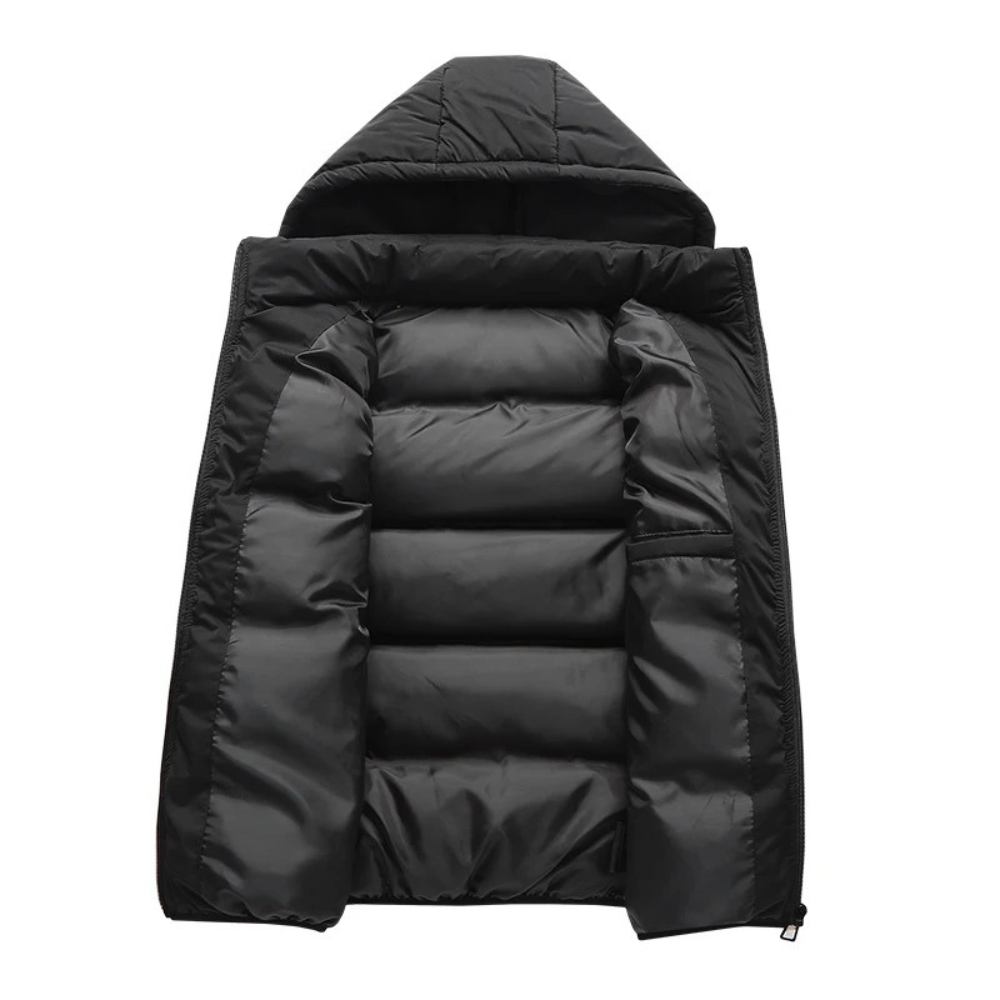 Puffer Bodywarmer Met Capuchon