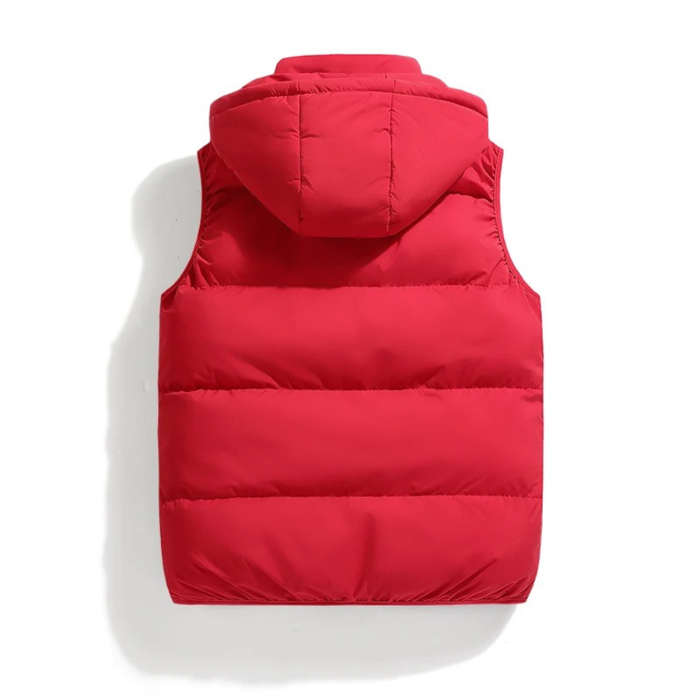 Puffer Bodywarmer Met Capuchon