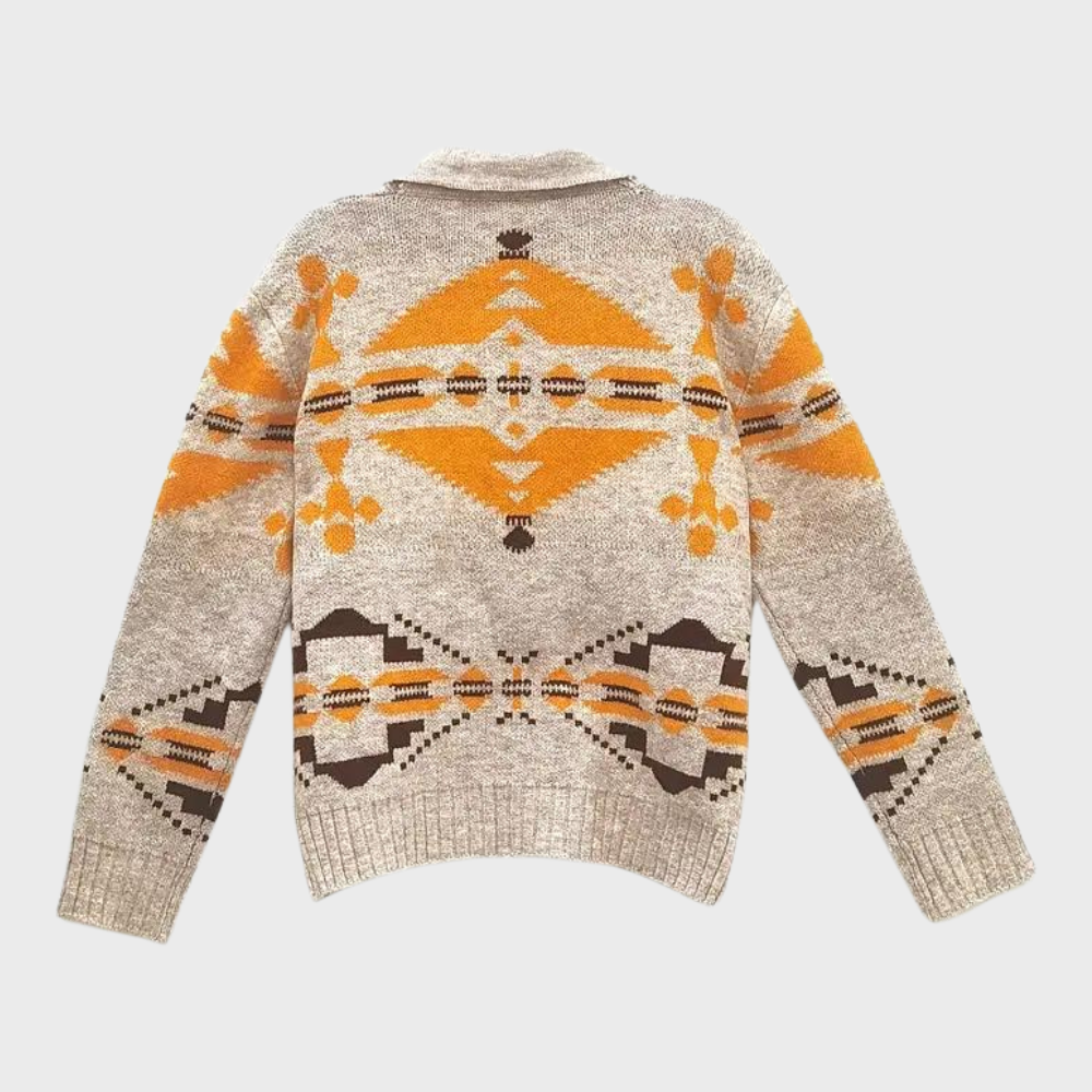 Gebreid Vintage Vest Met Knopen - Madero
