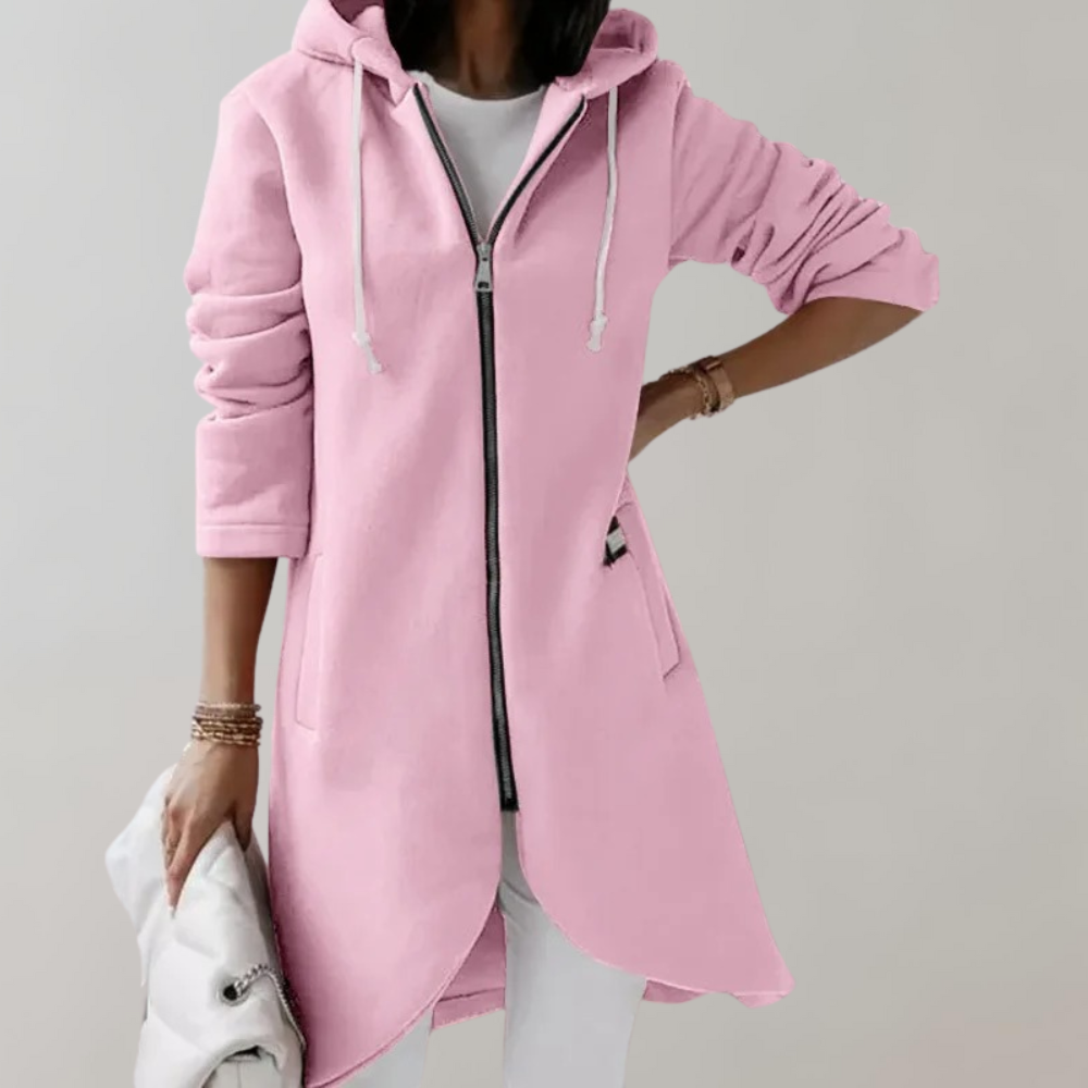 Sandra - Stijlvol Vest Met Capuchon Voor Dames
