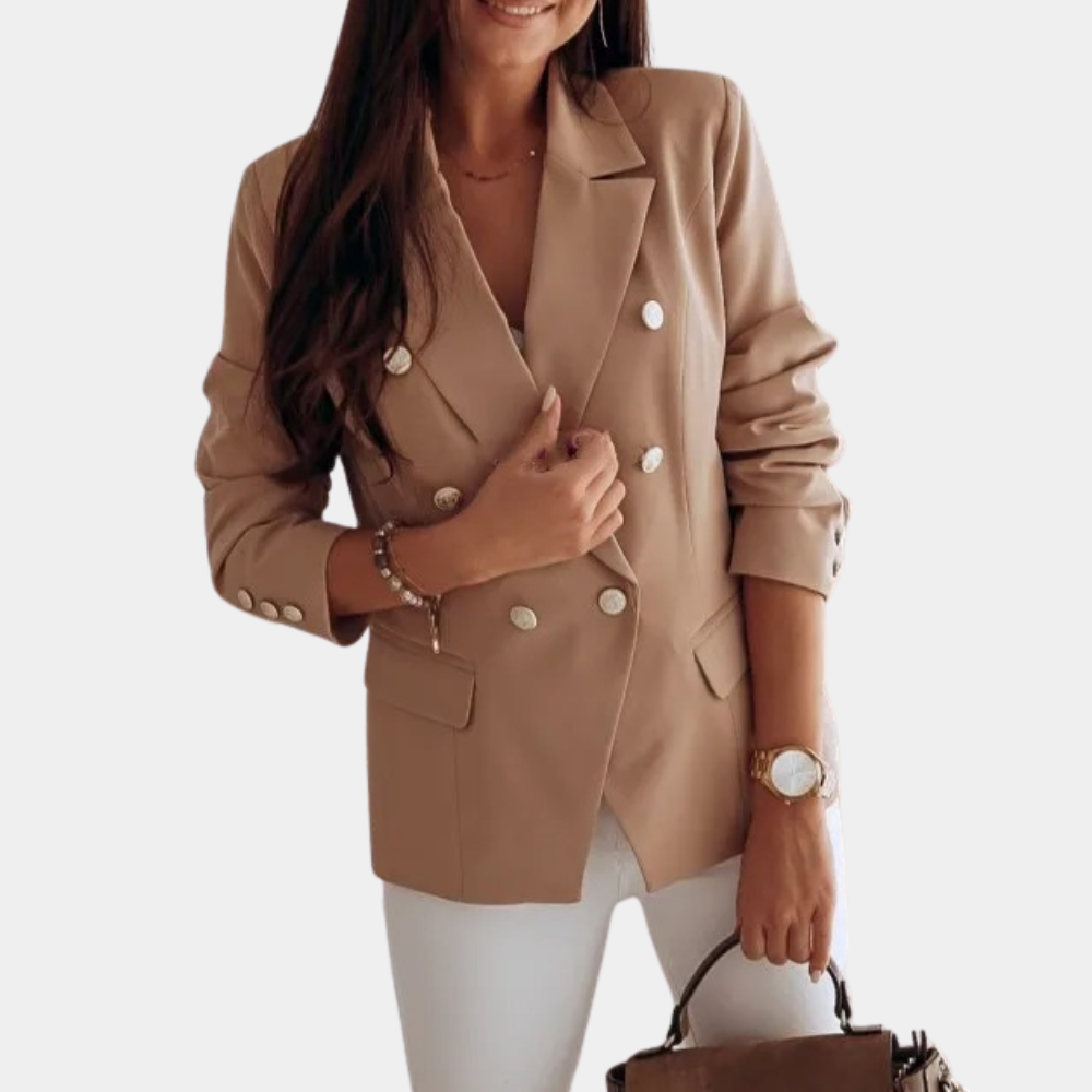 Casual Blazer Met Knopen Voor Dames - Jenna