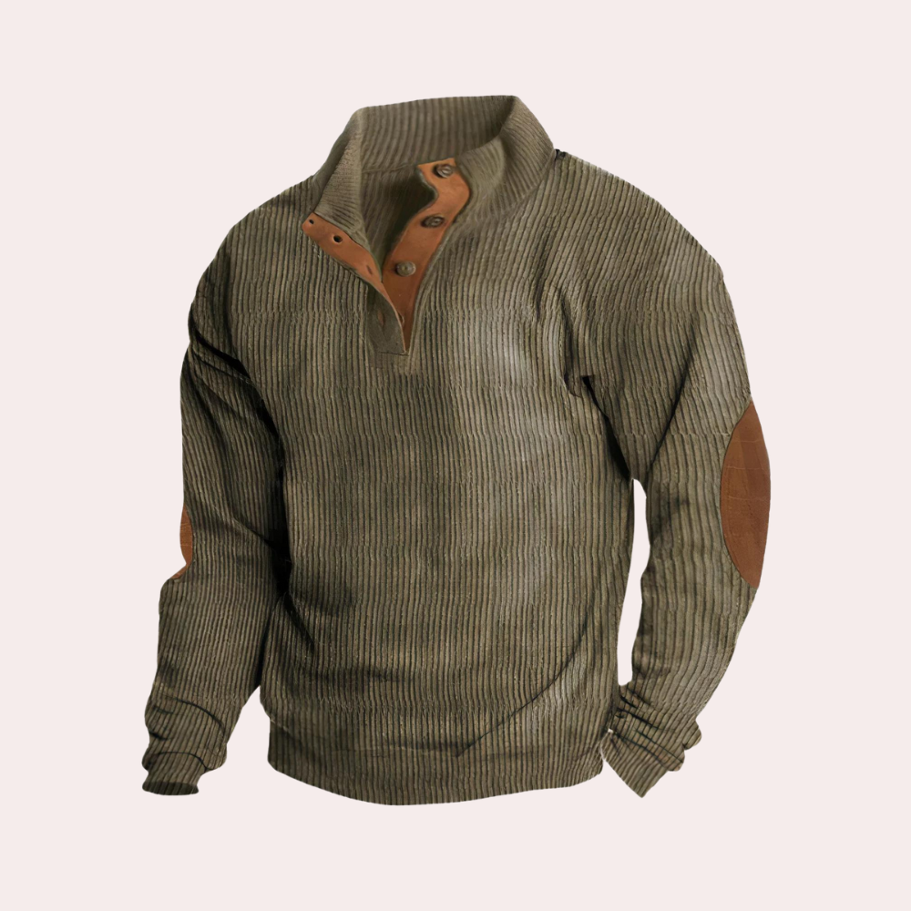 Casual Heren Trui Met Kraag - Anthony
