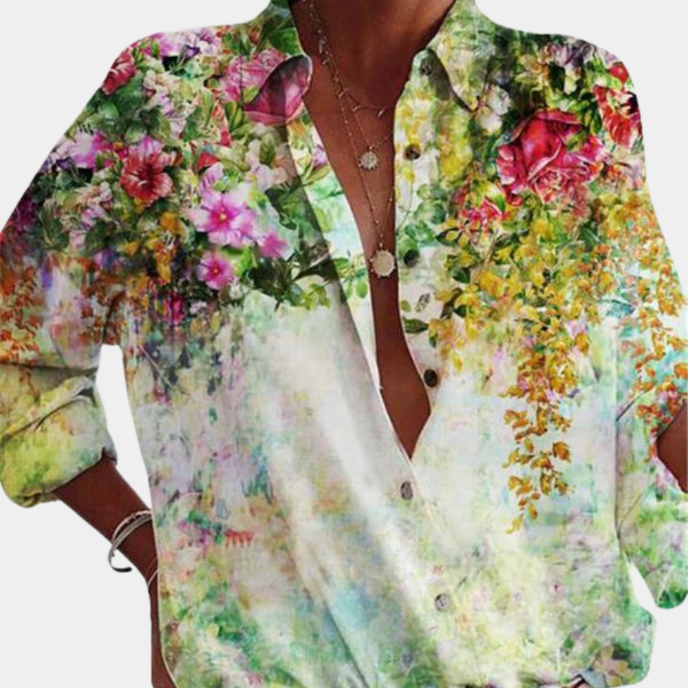 Chique Kleuren Blouse voor Dames - Angelique