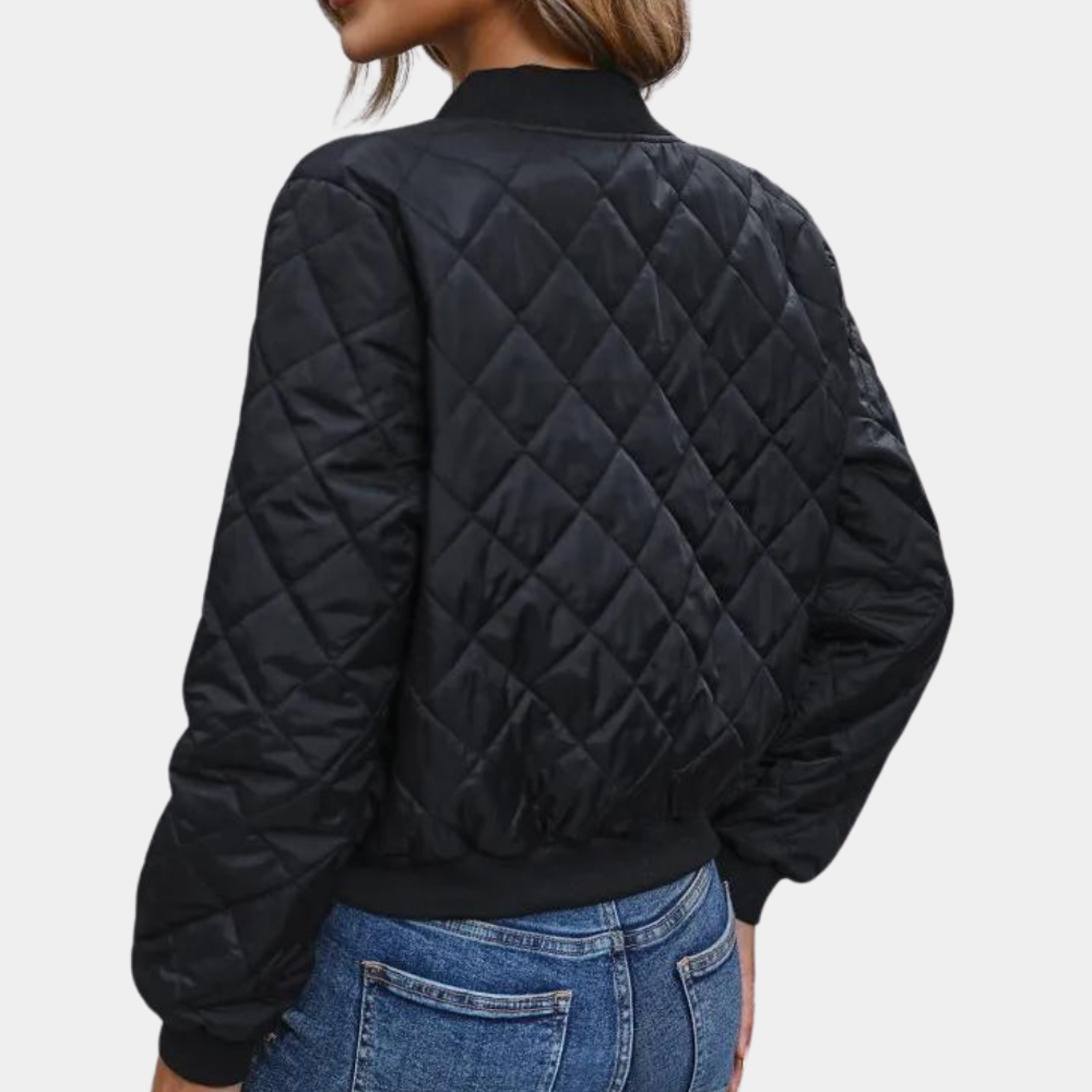 Stijlvolle Bomberjack Met Ritssluiting | Casual