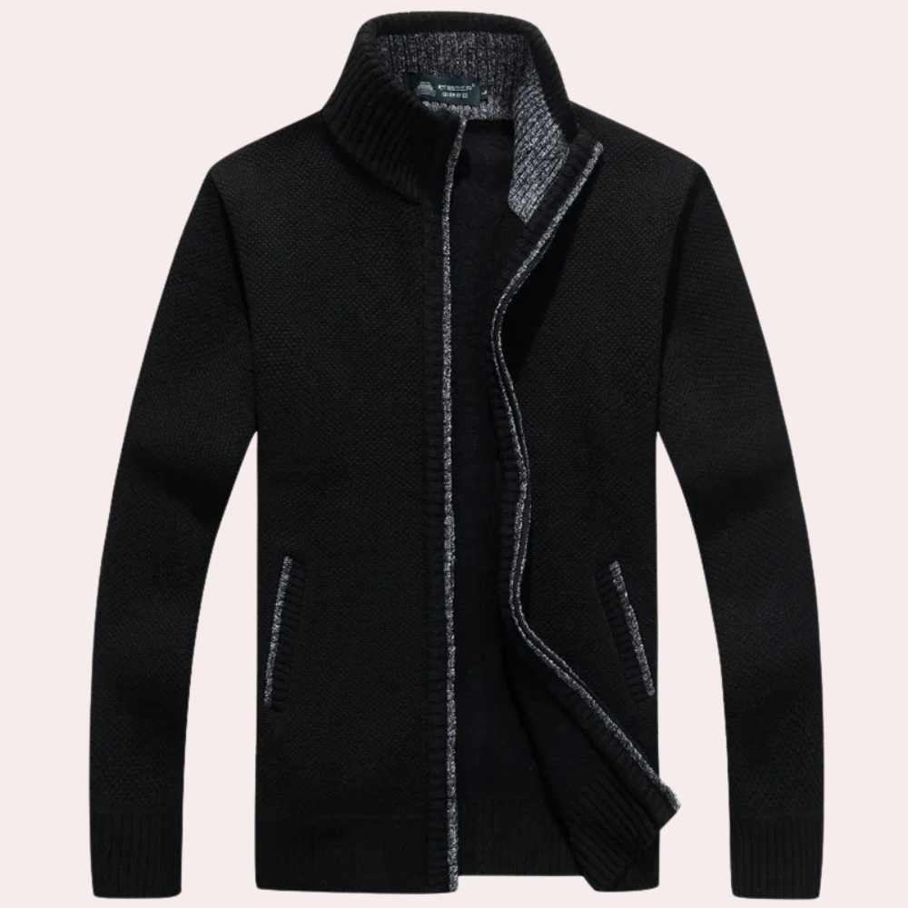 Net Gebreid Heren Vest - Joshua