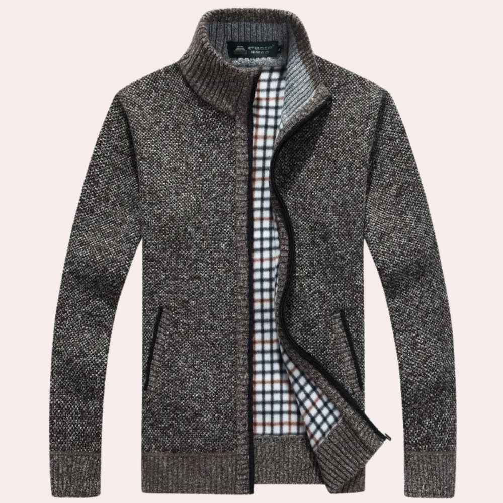 Net Gebreid Heren Vest - Joshua