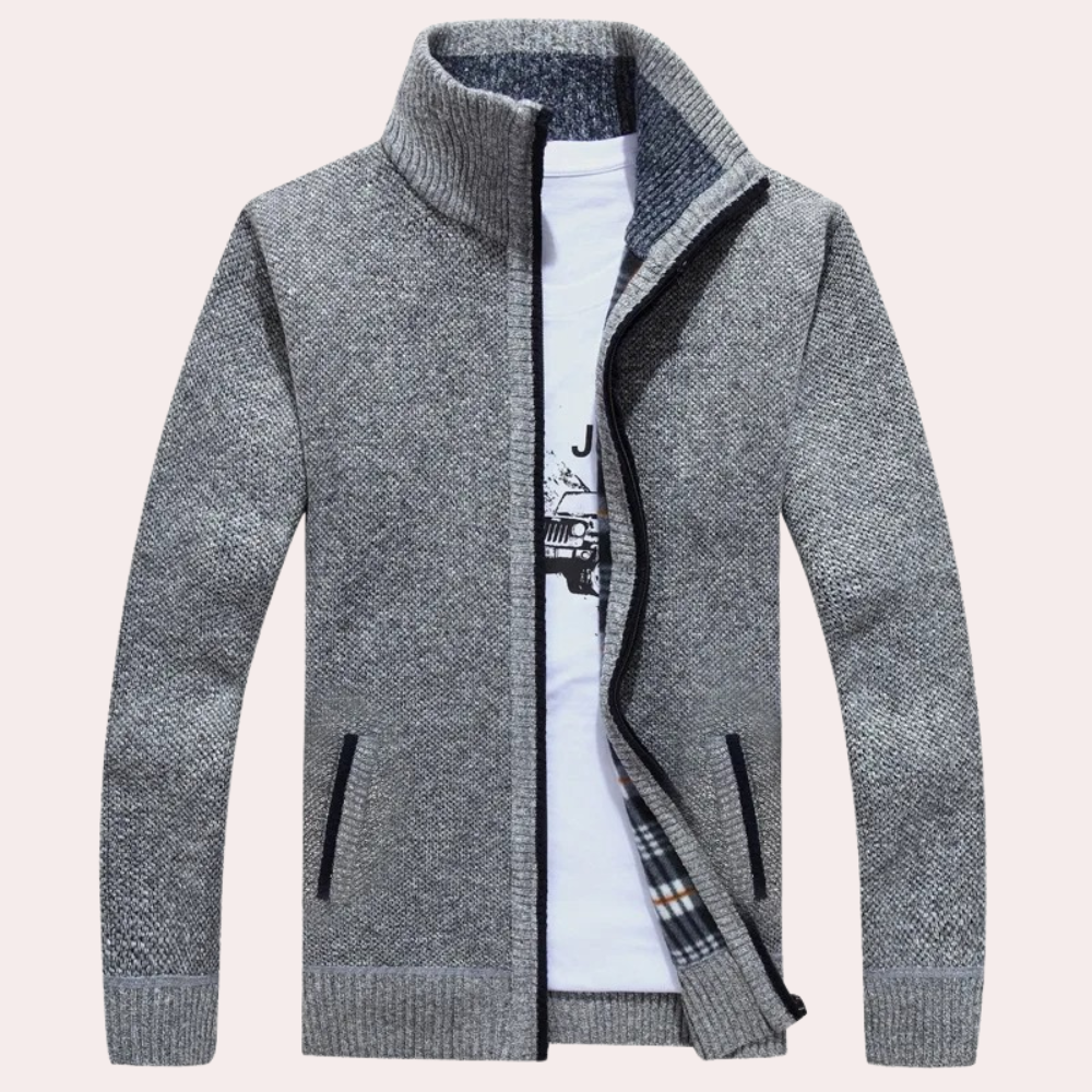 Net Gebreid Heren Vest - Joshua