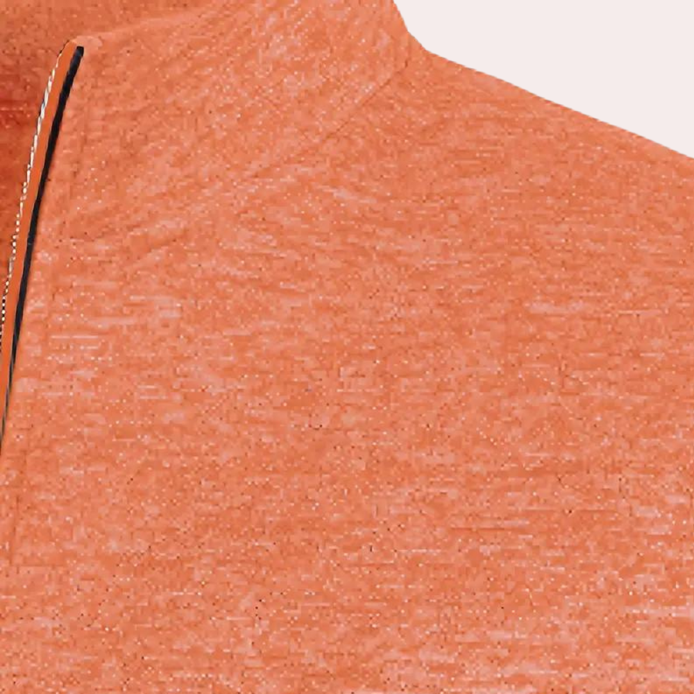 Fleece Vest Oranje voor Heren