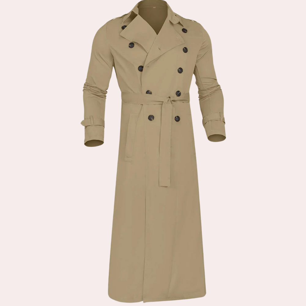 Trenchcoat Lang Heren