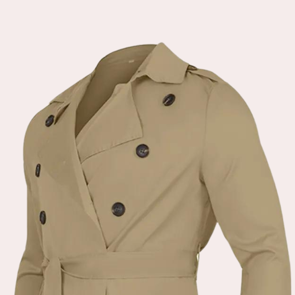 Trenchcoat Lang Heren
