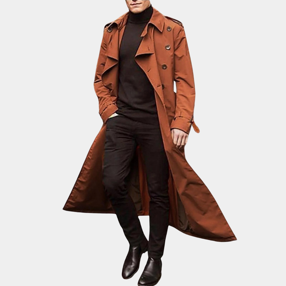Trenchcoat Lang Heren