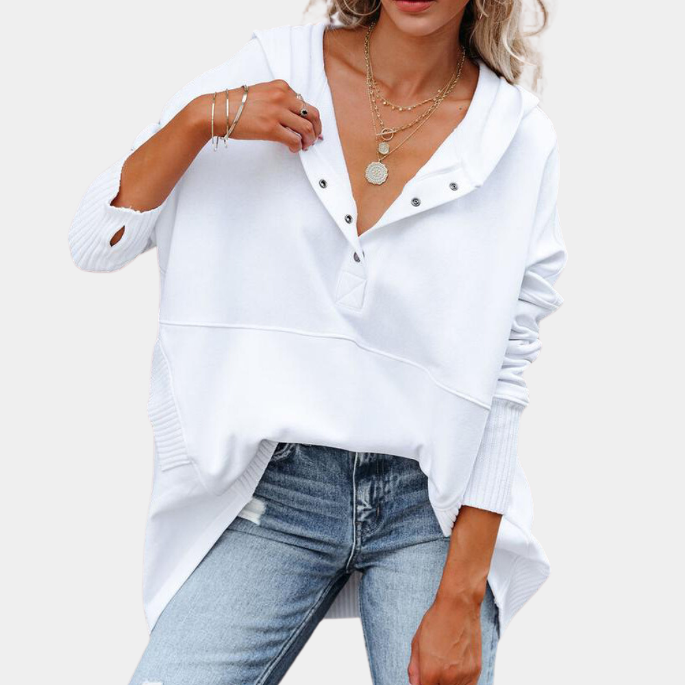 Oversized Hoodie Effen Kleuren