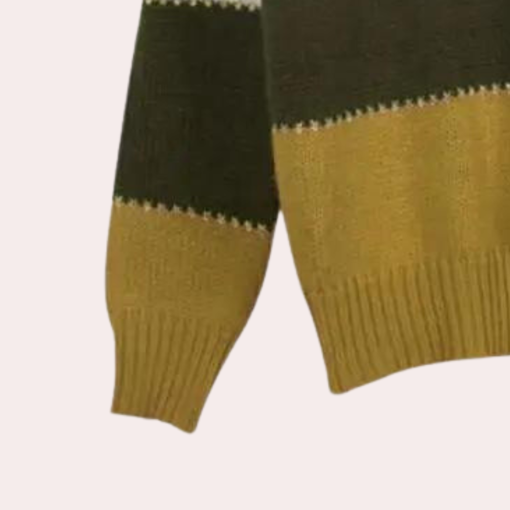 Stijlvol Gestreepte Sweater Voor Dames