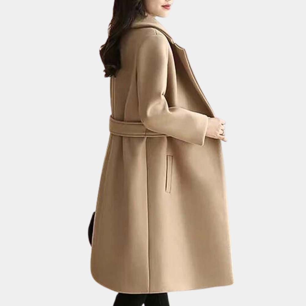 Modieuze Winter Trenchcoat - Dana