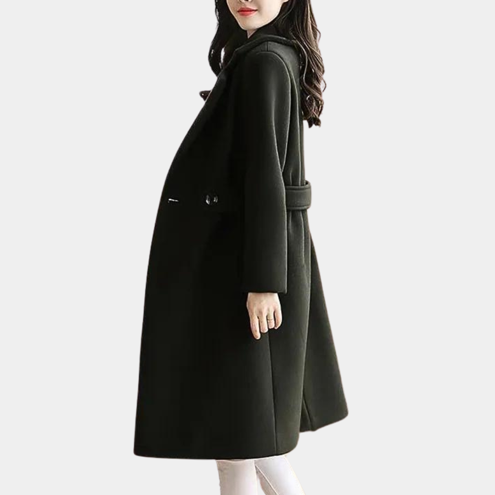 Modieuze Winter Trenchcoat - Dana