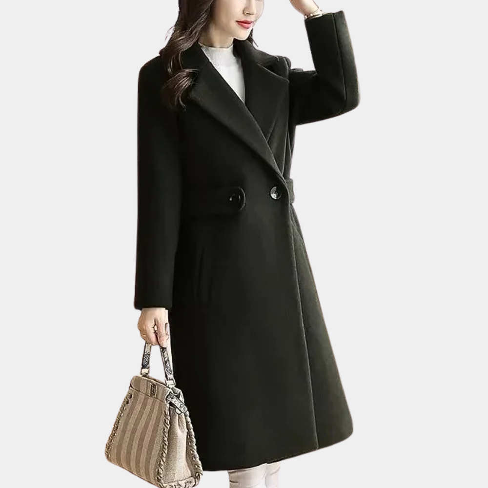 Modieuze Winter Trenchcoat - Dana