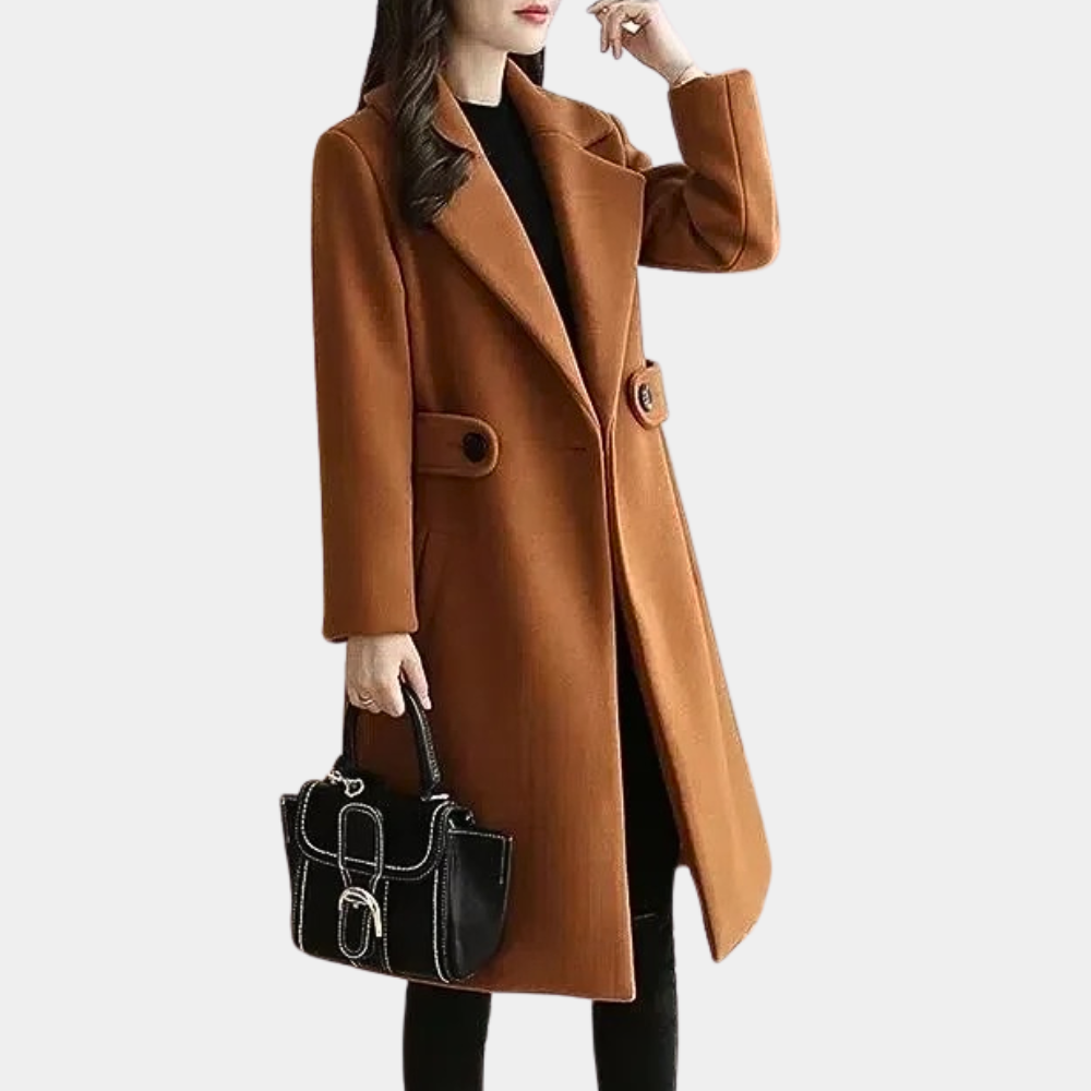 Modieuze Winter Trenchcoat - Dana