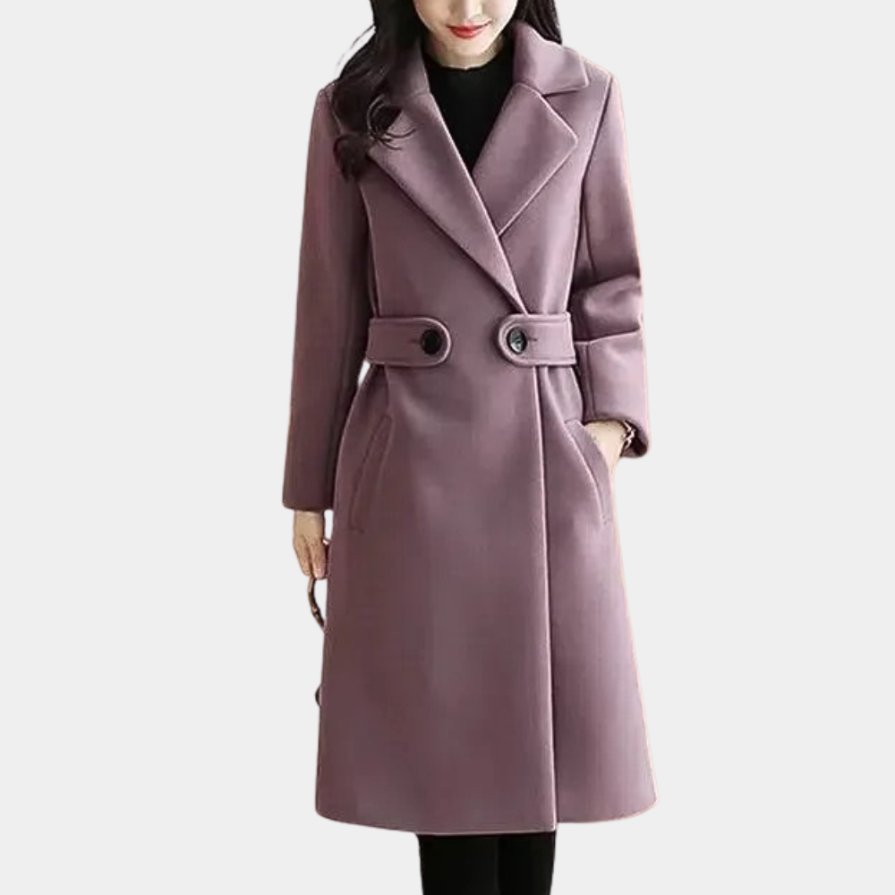 Modieuze Winter Trenchcoat - Dana