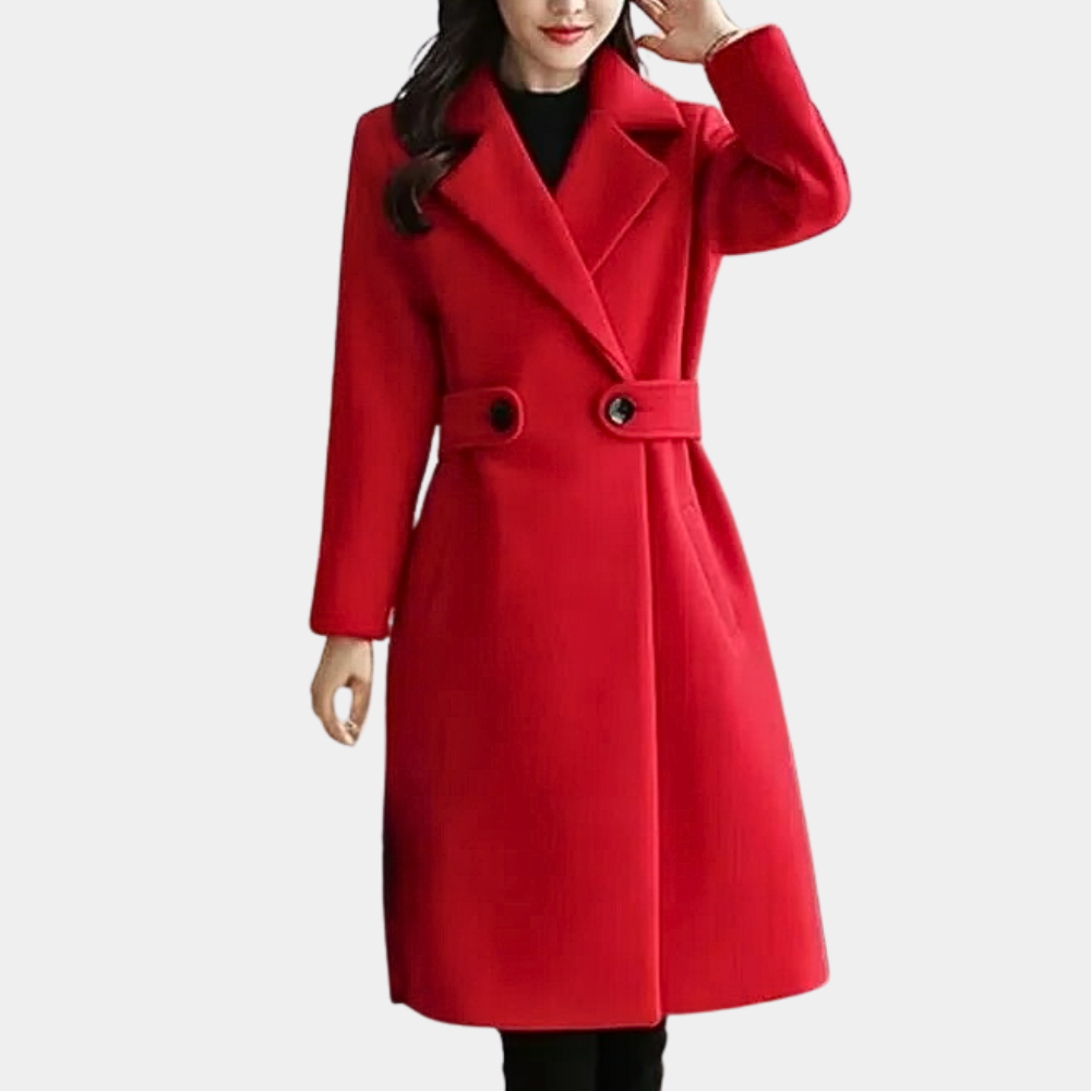 Modieuze Winter Trenchcoat - Dana