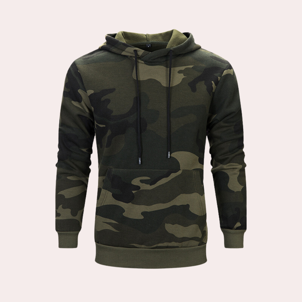 Casual Camo Hoodie voor Heren