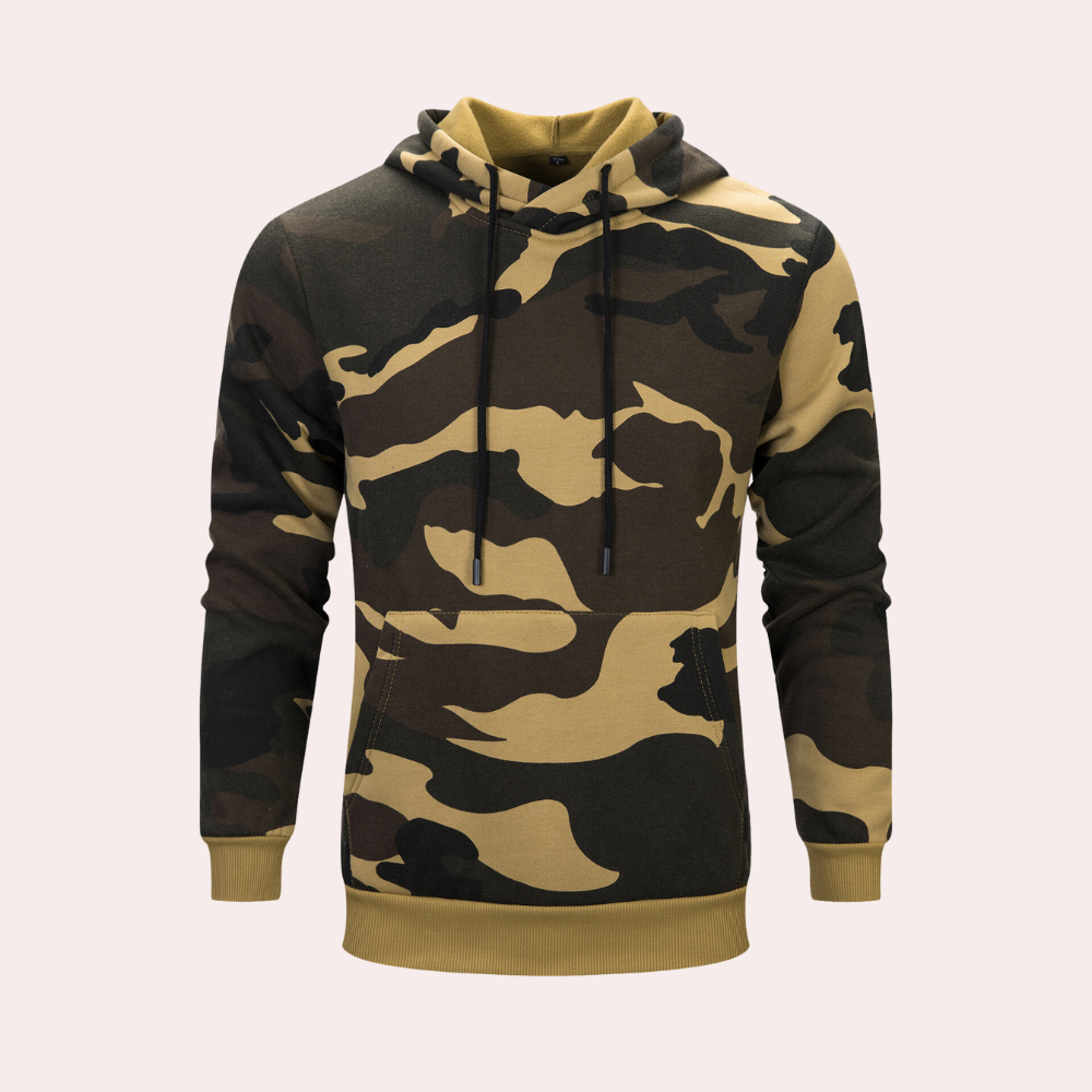 Casual Camo Hoodie voor Heren