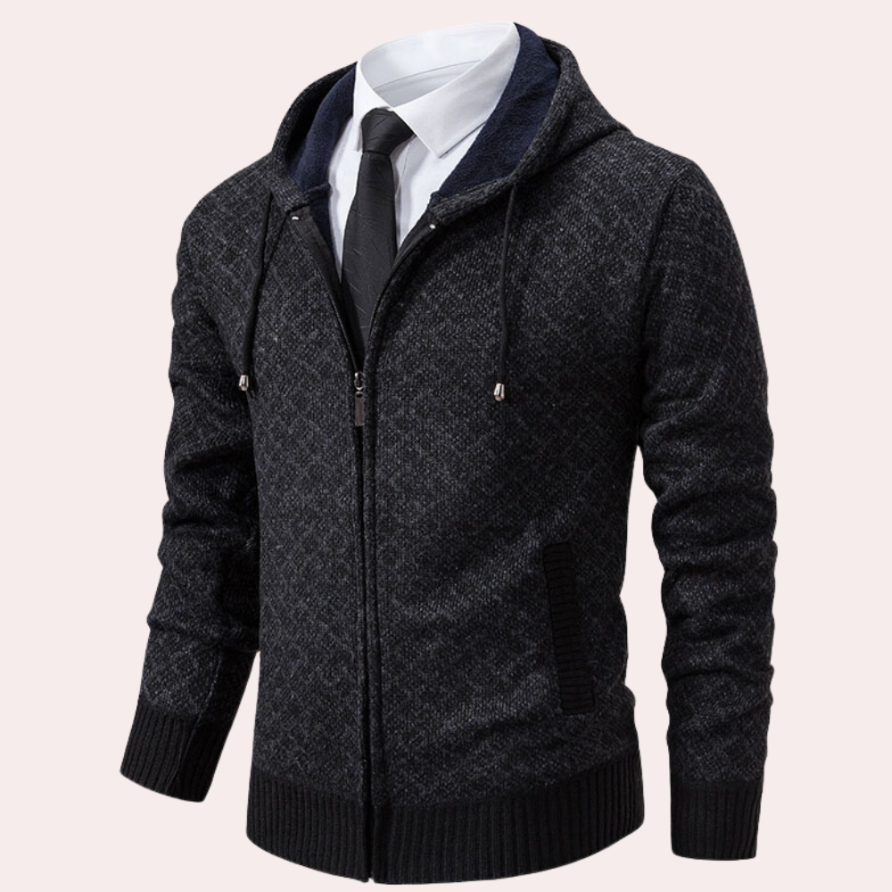 Net Vest Met Capuchon voor Heren - Zandro