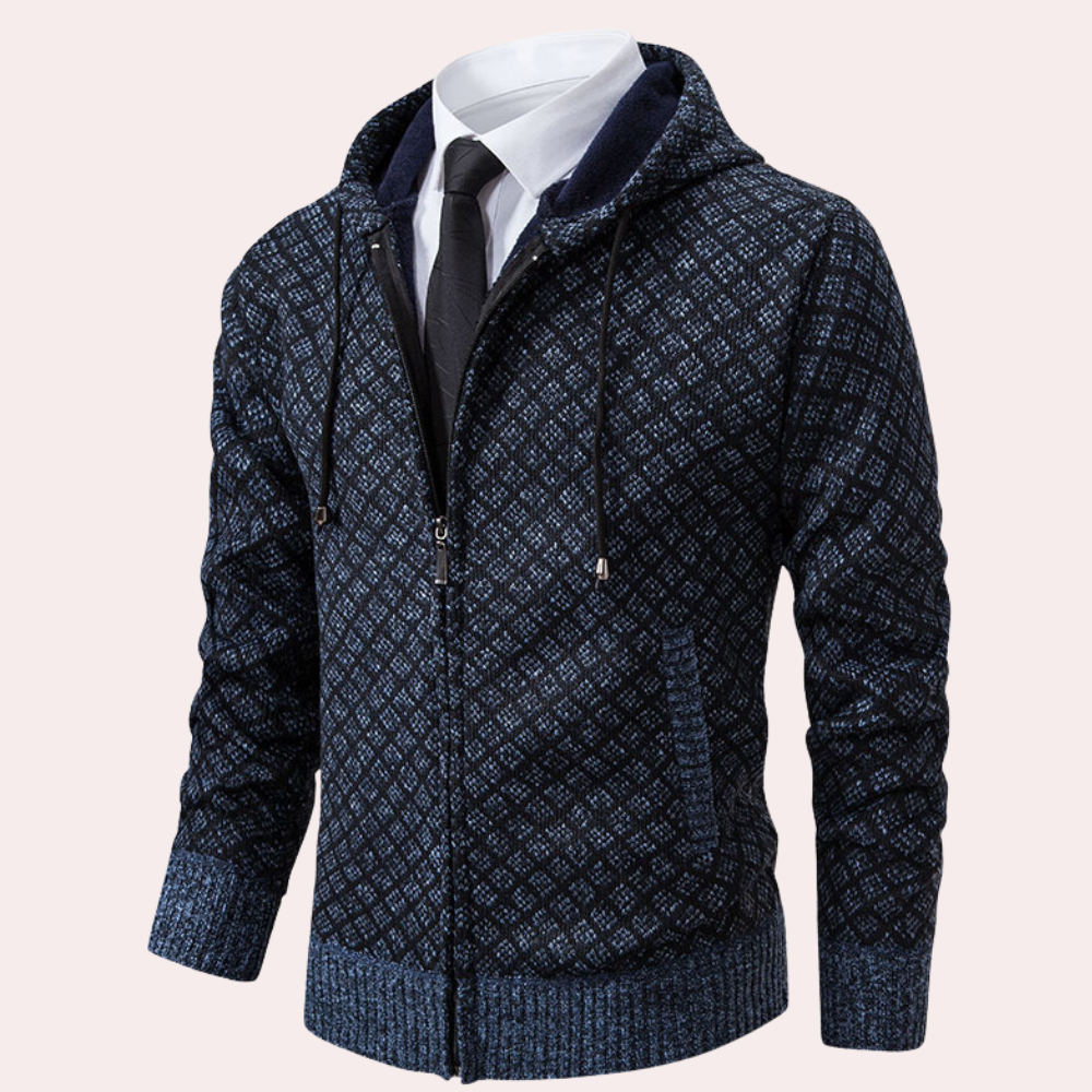 Net Vest Met Capuchon voor Heren - Zandro