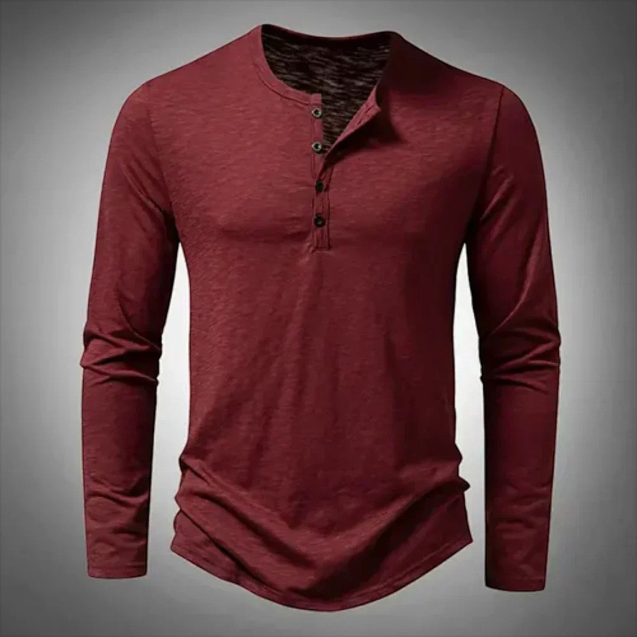 André | Casual T-shirt Voor Heren | Lange Mouwen