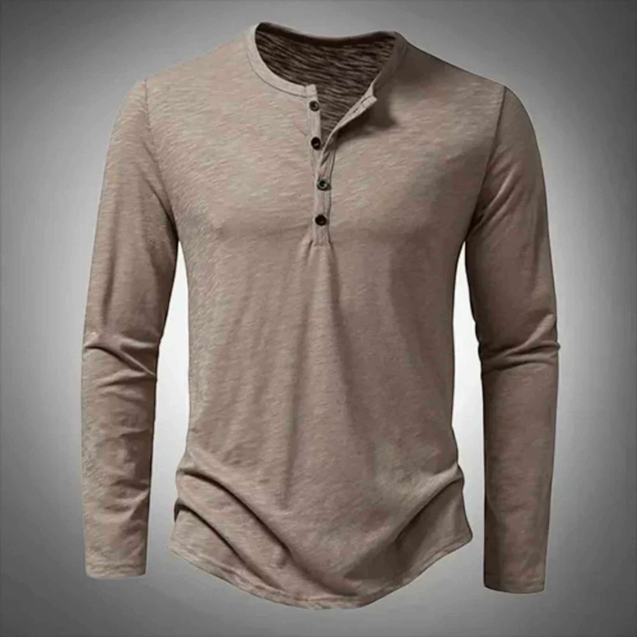 André | Casual T-shirt Voor Heren | Lange Mouwen