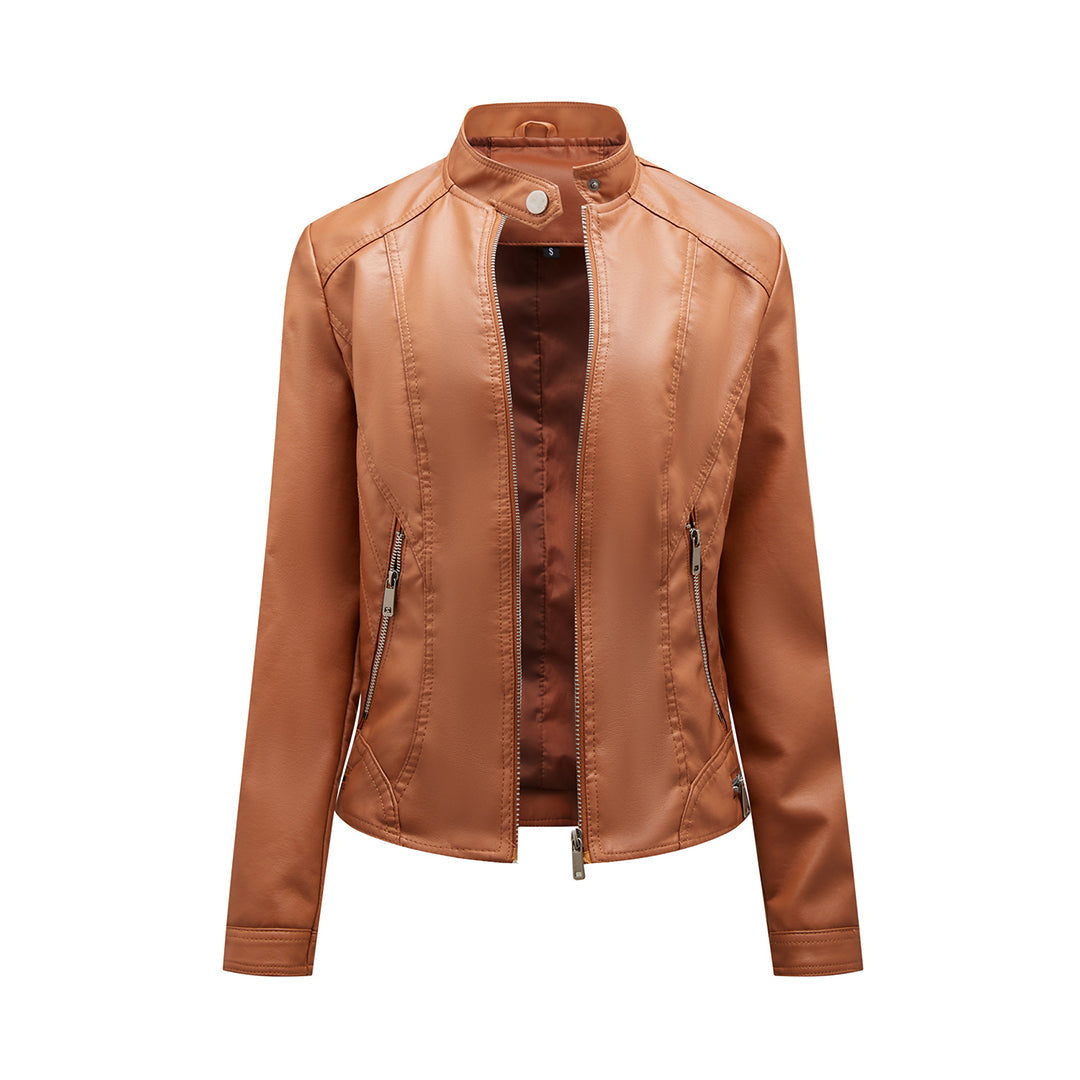 Motorjack Met Opstaande Kraag | Herfst
