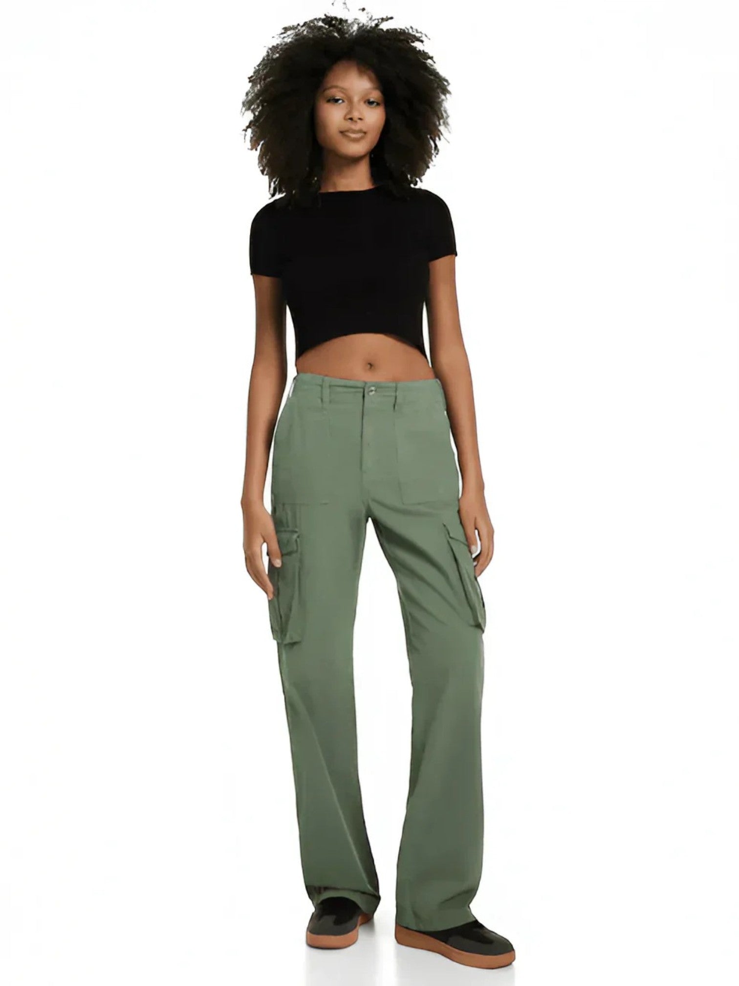 Coralie | Stijlvolle Cargo Broek Met Verstelbare Taille