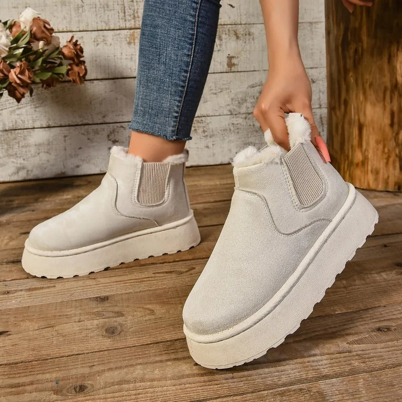 Dames Winterschoenen Met Zachte Voering - Jenny