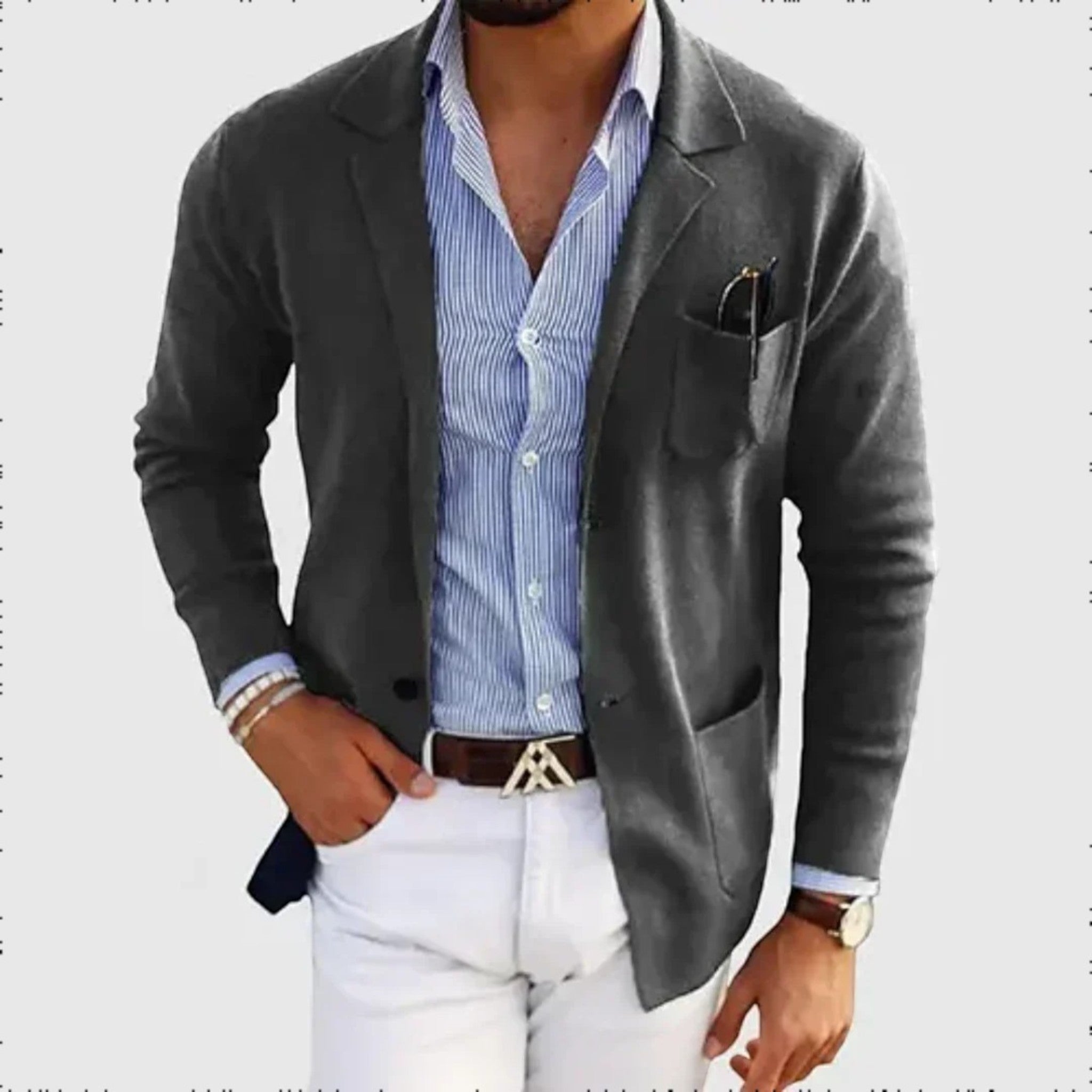 Jason | Casual Heren Blazer | Met Zakken