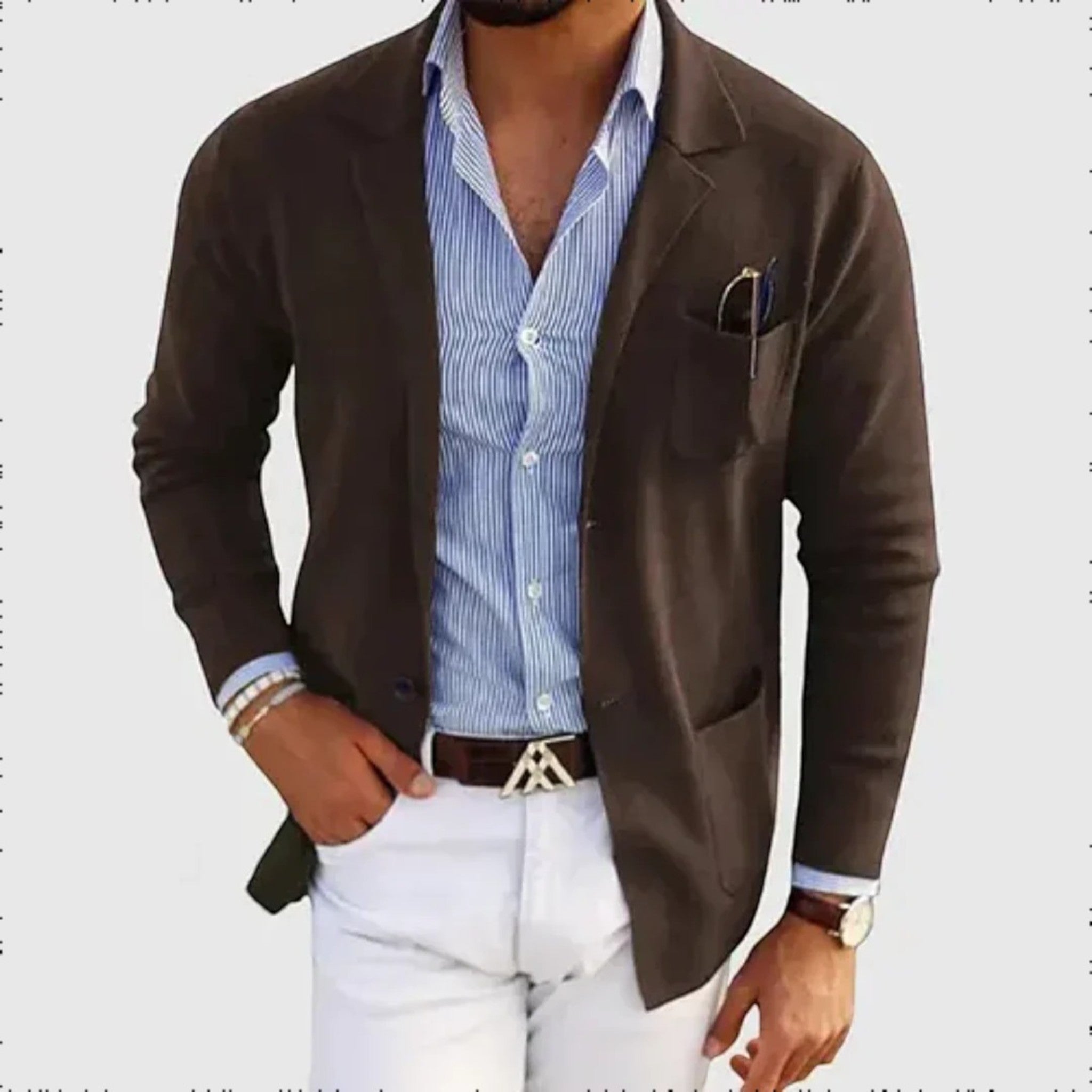 Jason | Casual Heren Blazer | Met Zakken