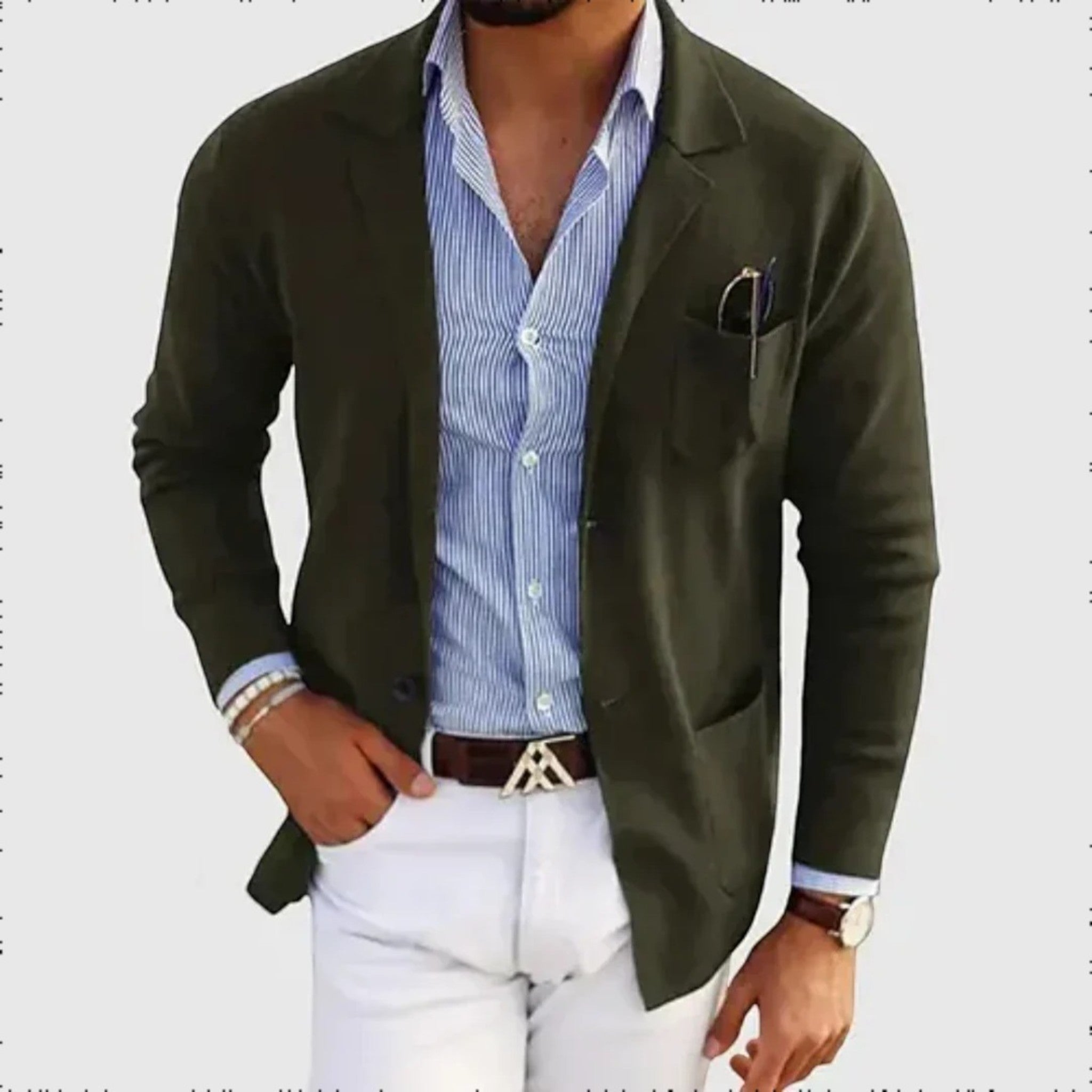 Jason | Casual Heren Blazer | Met Zakken