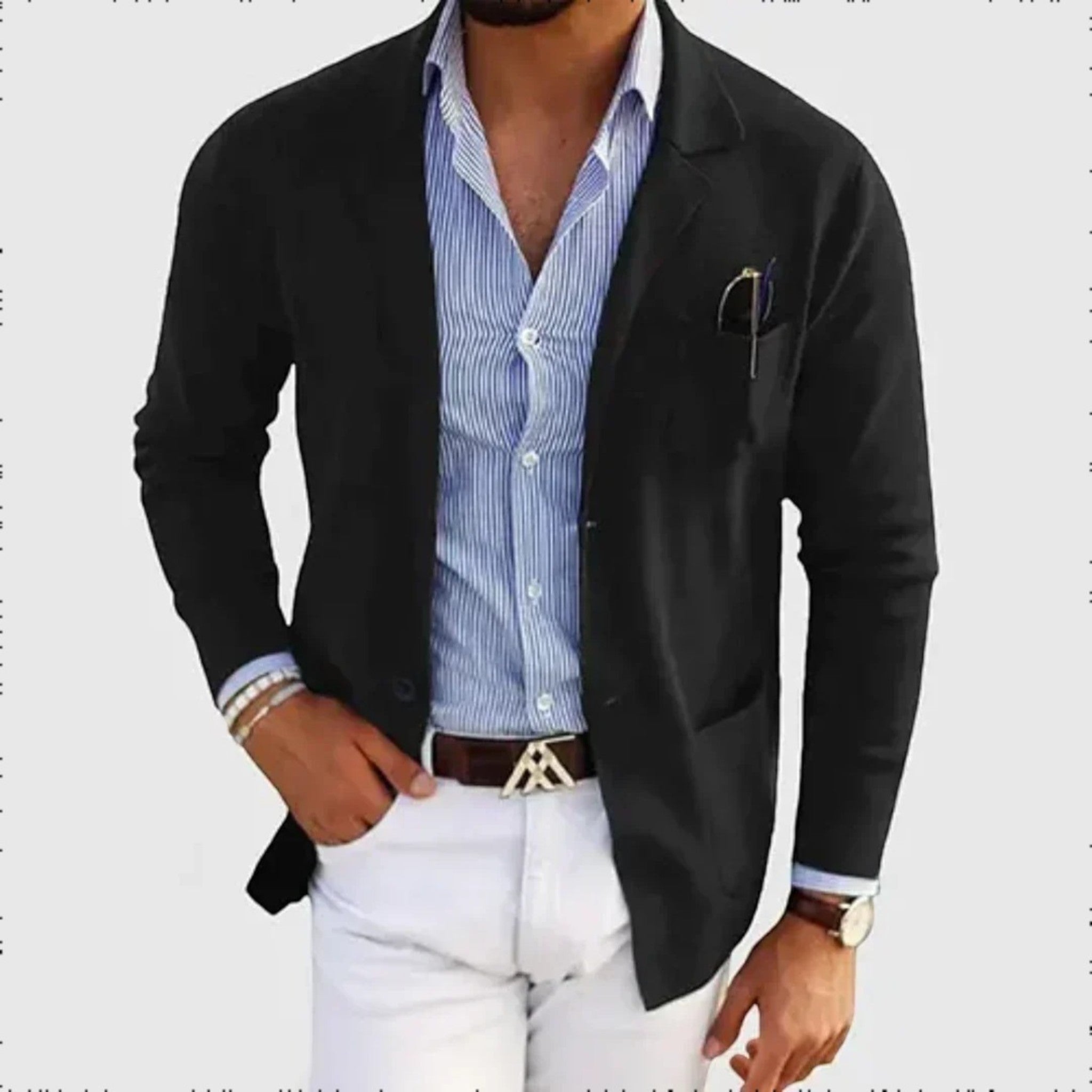 Jason | Casual Heren Blazer | Met Zakken
