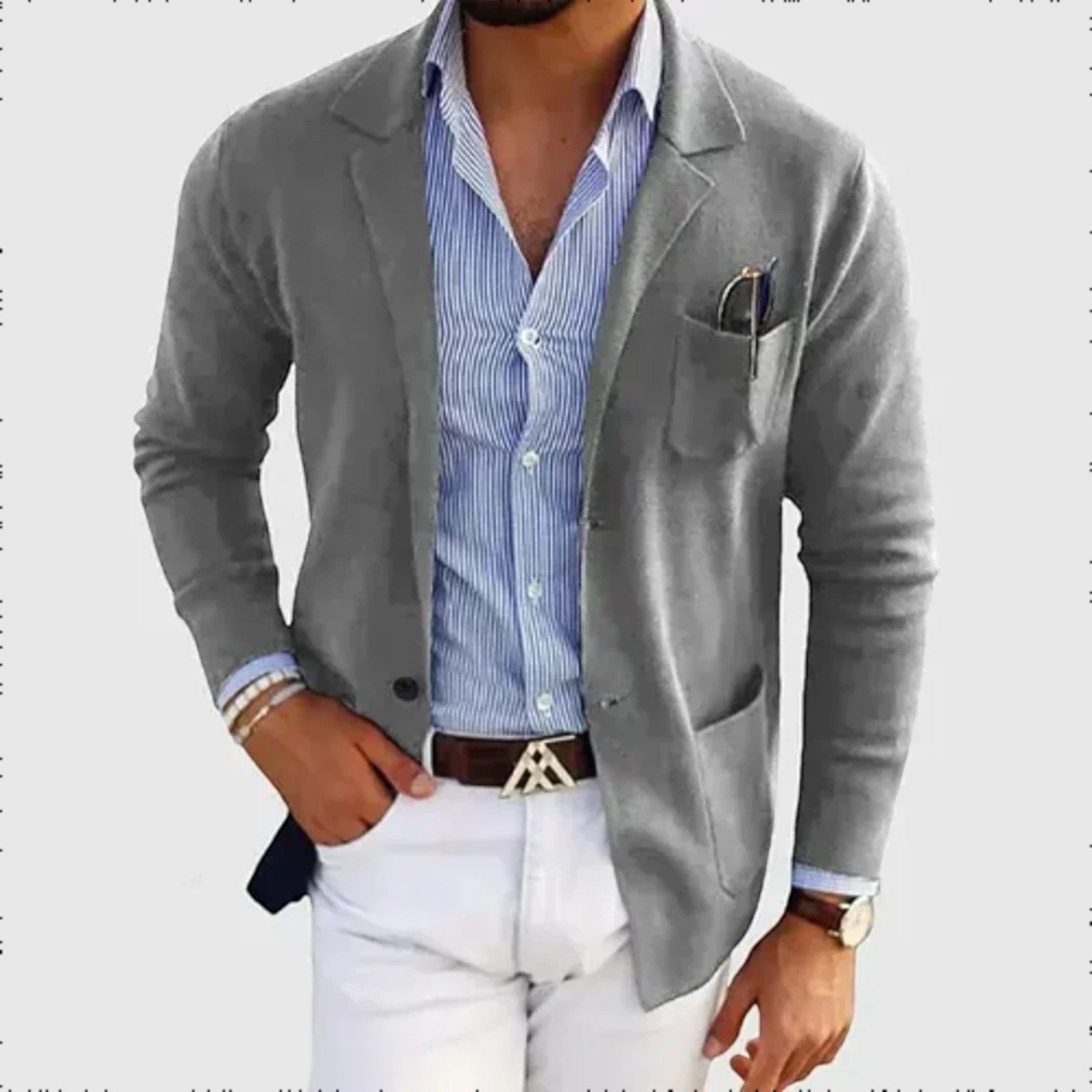 Jason | Casual Heren Blazer | Met Zakken