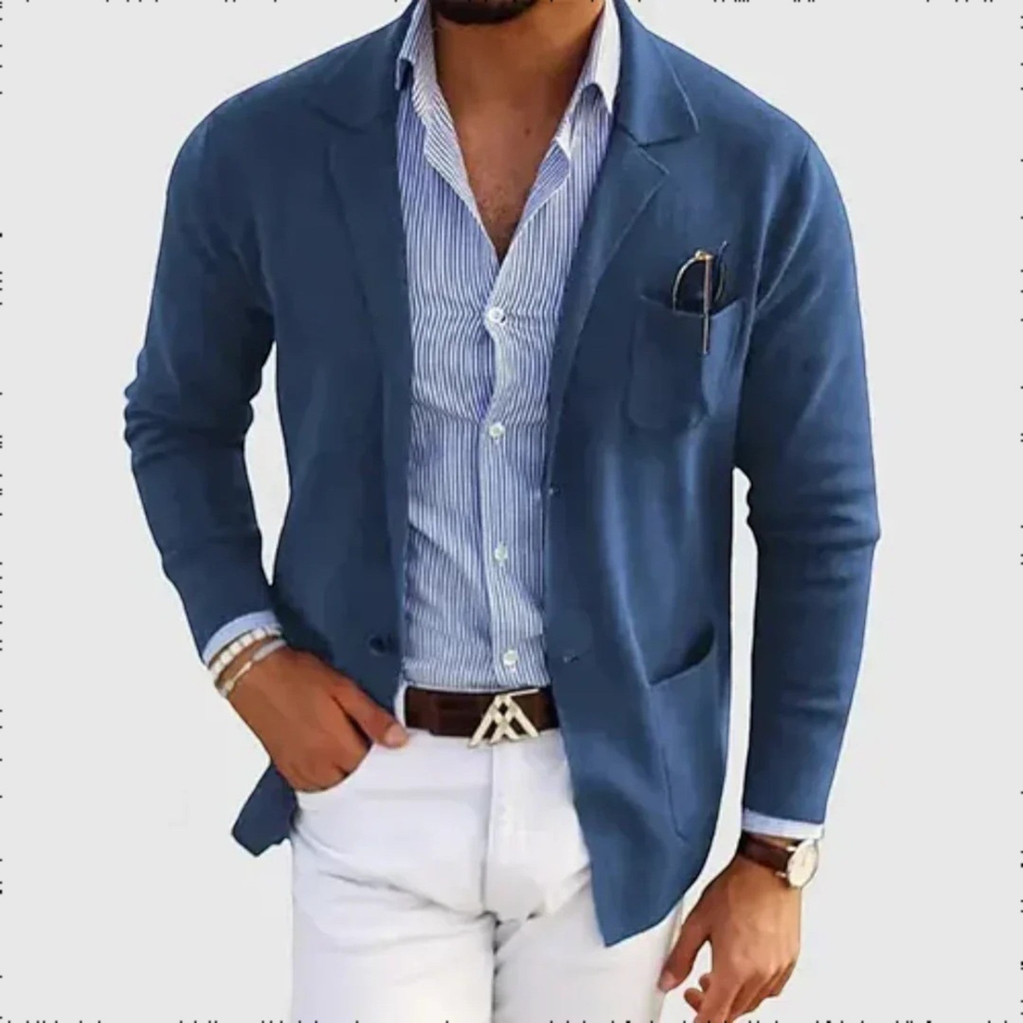 Jason | Casual Heren Blazer | Met Zakken