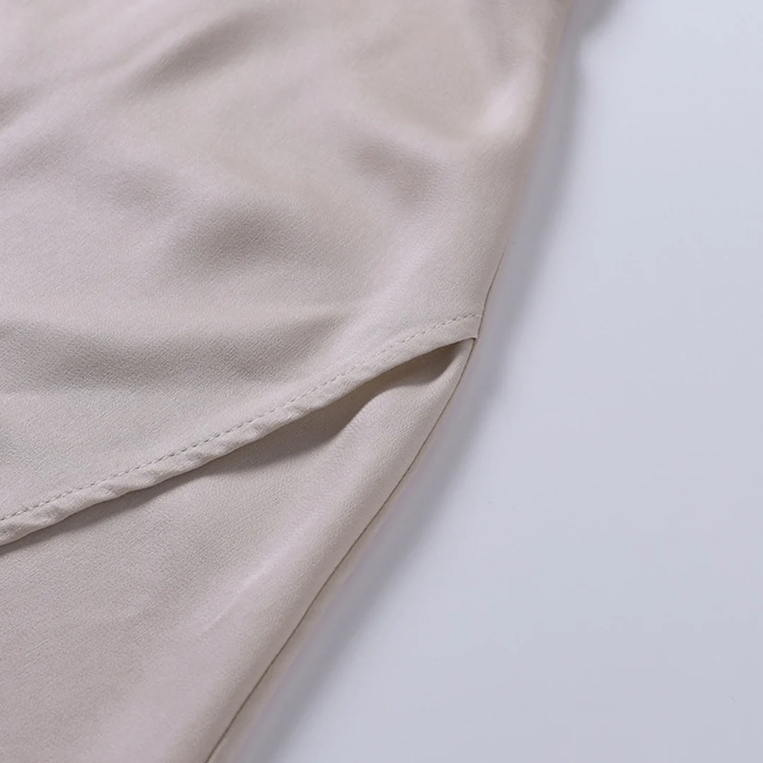 Split Jurk Met Open Rug